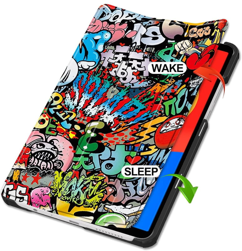 Чeхол BeCover Smart Case для Xiaomi Redmi Pad SE 8.7" Graffiti (711913)