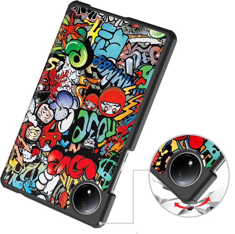 Чeхол BeCover Smart Case для Xiaomi Redmi Pad SE 8.7" Graffiti (711913)