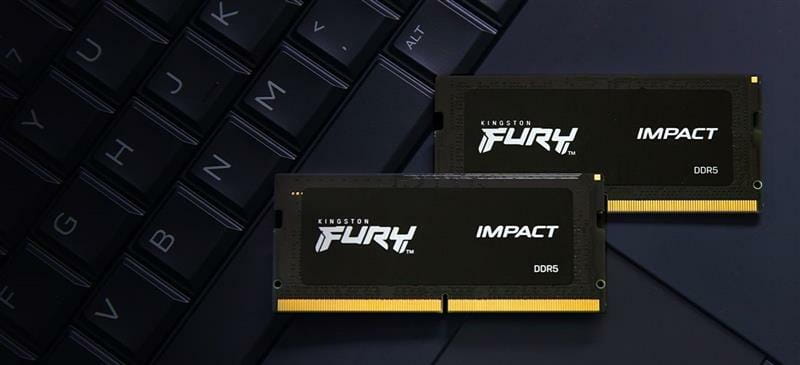 Модуль пам`ятi SO-DIMM 2x16GB/4800 DDR5 Kingston Fury Impact (KF548S38IBK2-32)