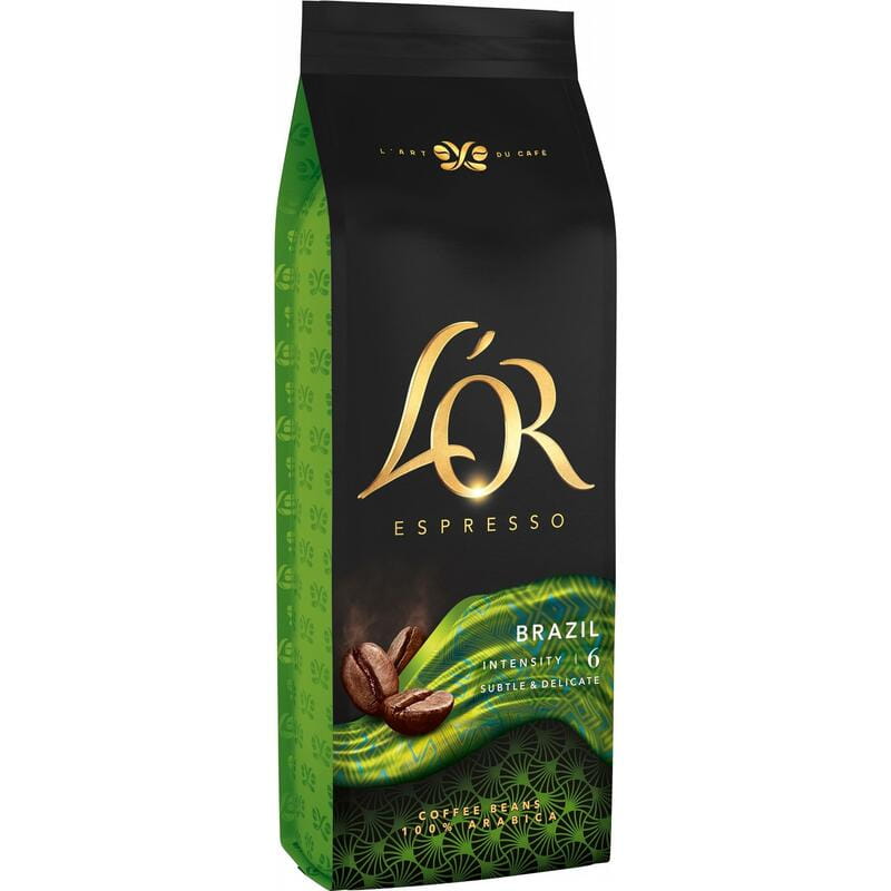 Кава в зернах L`OR Espresso Brazil 500 г