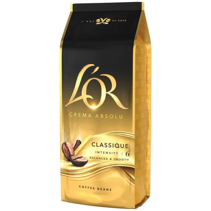 Кофе в зернах L`OR Crema Absolute Classic 1000 г