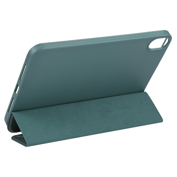 Чeхол-книжка BeCover Tri Fold Soft TPU для Apple iPad Mini 7 2024 8.3" Dark Green (712445)