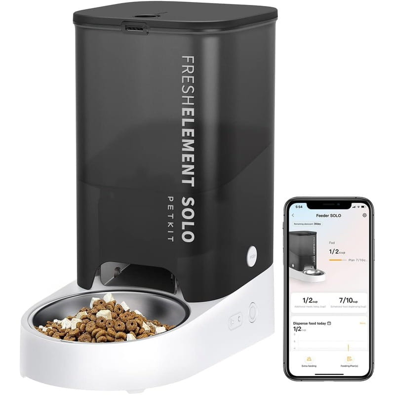 Смарт-годівниця Petkit Fresh Element Solo (P570 Grey )