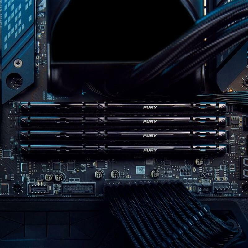 Модуль памяти DDR5 2x32GB/6000 Kingston Fury Beast Black (KF560C36BBE2K2-64)