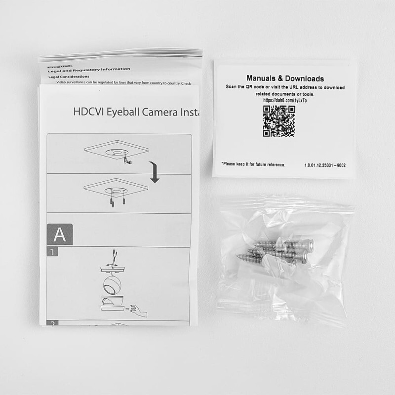 HDCVI-камера Dahua DH-HAC-T1A21P-U 2МП (3.6мм)