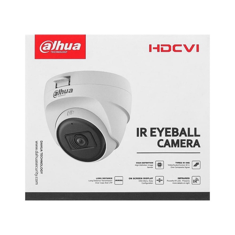HDCVI-камера Dahua DH-HAC-T1A21P-U 2МП (3.6мм)