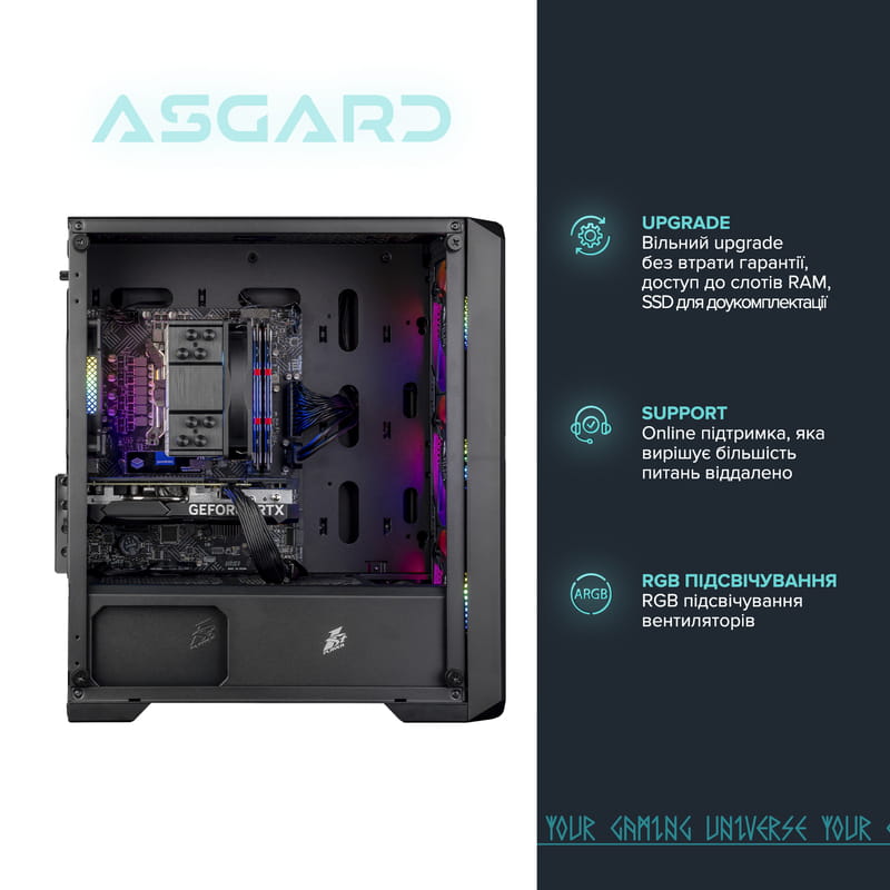 Персональний комп`ютер ASGARD (I124F.32.S10.56.5853)
