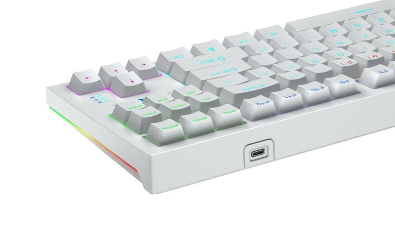 Клавіатура Aula F3032 KRGD Brown White (6948391201757)