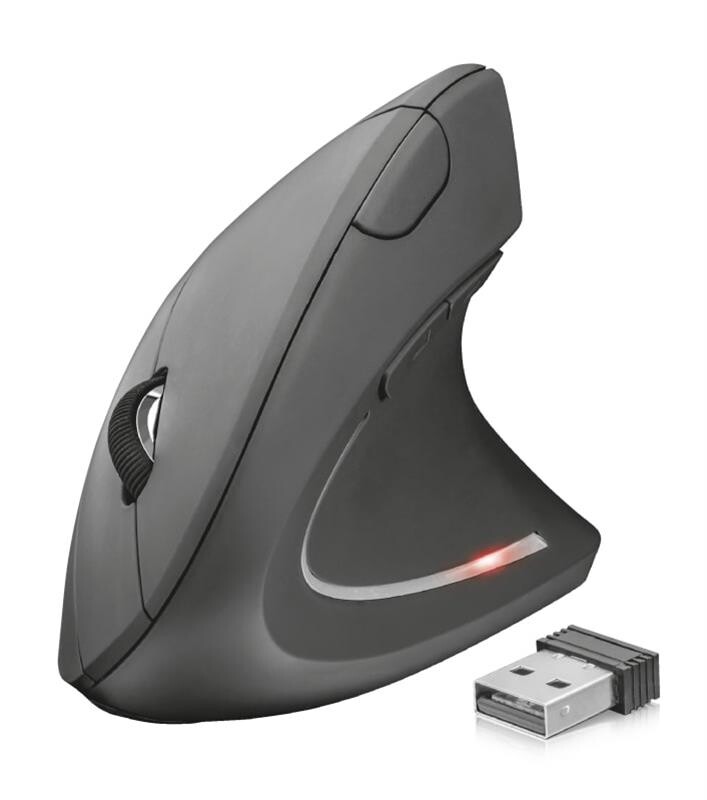 Миша бездротова Trust Verto Ergonomic Black (22879)