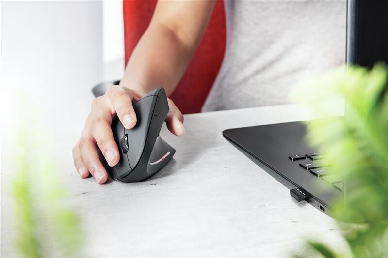 Миша бездротова Trust Verto Ergonomic Black (22879)