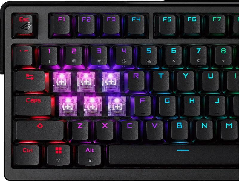 Клавиатура беспроводная Asus ROG Azoth Extreme 81key Black (90MP03MA-BKUA01)