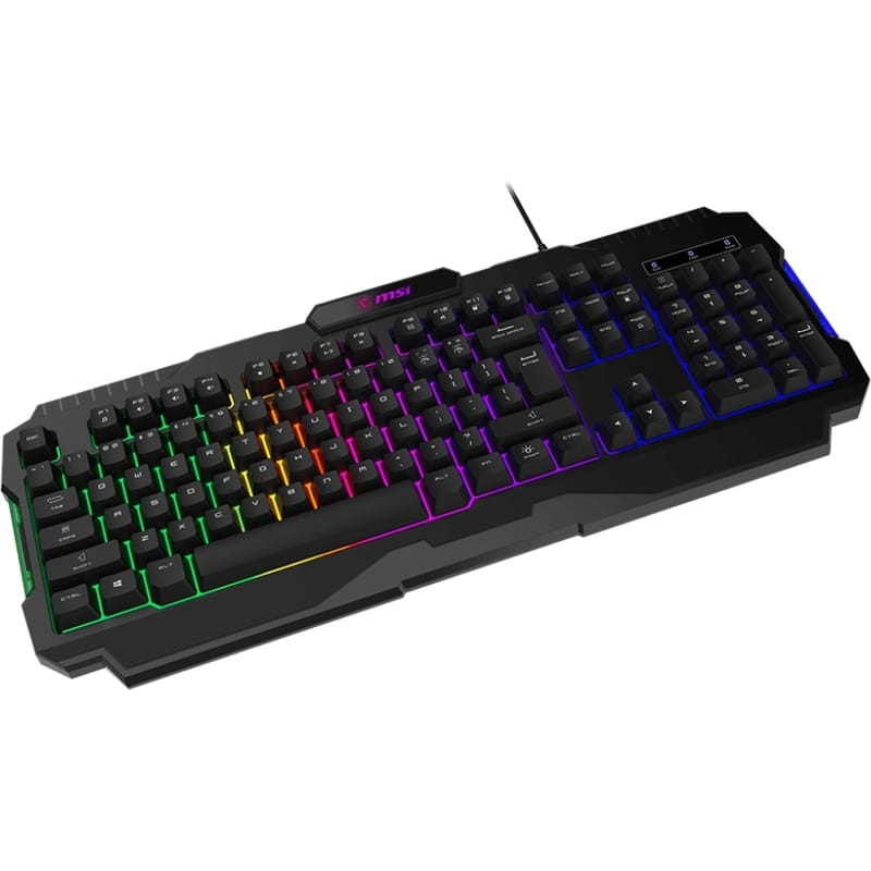 Клавіатура MSI Forge GK100 104key Black (S11-04UA221-HH9)