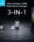 Фото - Мережевий зарядний пристрій Anker PowerPort GaNPrime 100W 2xUSB Type-C, USB Type-A Silver (A2688341) | click.ua