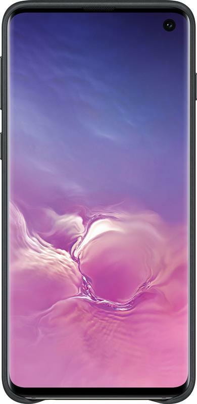 Чохол-накладка Samsung Leather Cover для Samsung Galaxy S10 SM-G973 Black (EF-VG973LBEGRU)