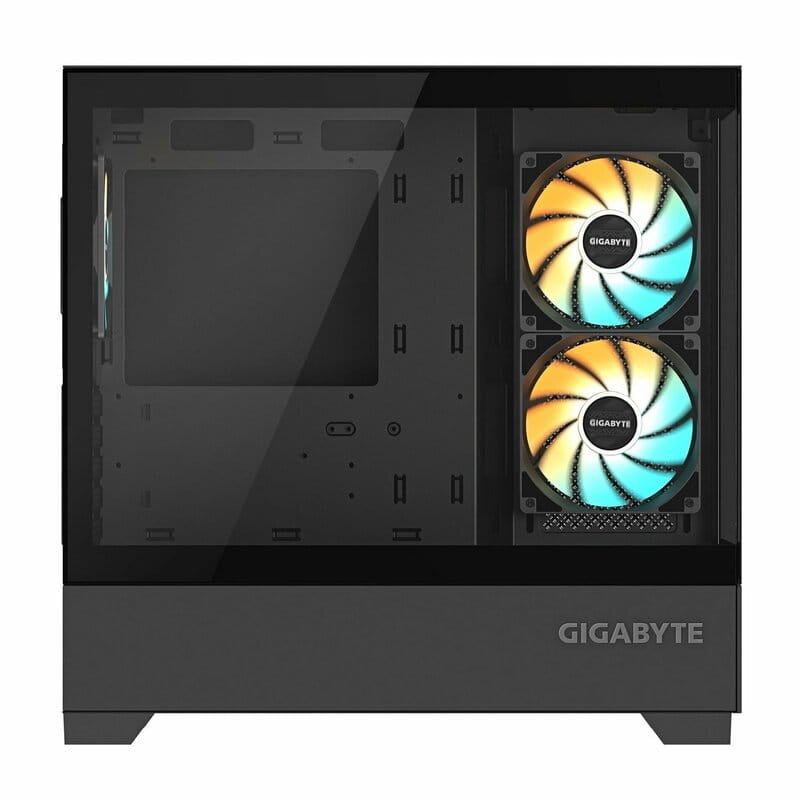 Корпус Gigabyte C201 Panoramic Tempered Glass Black без БП (GB-C201P)