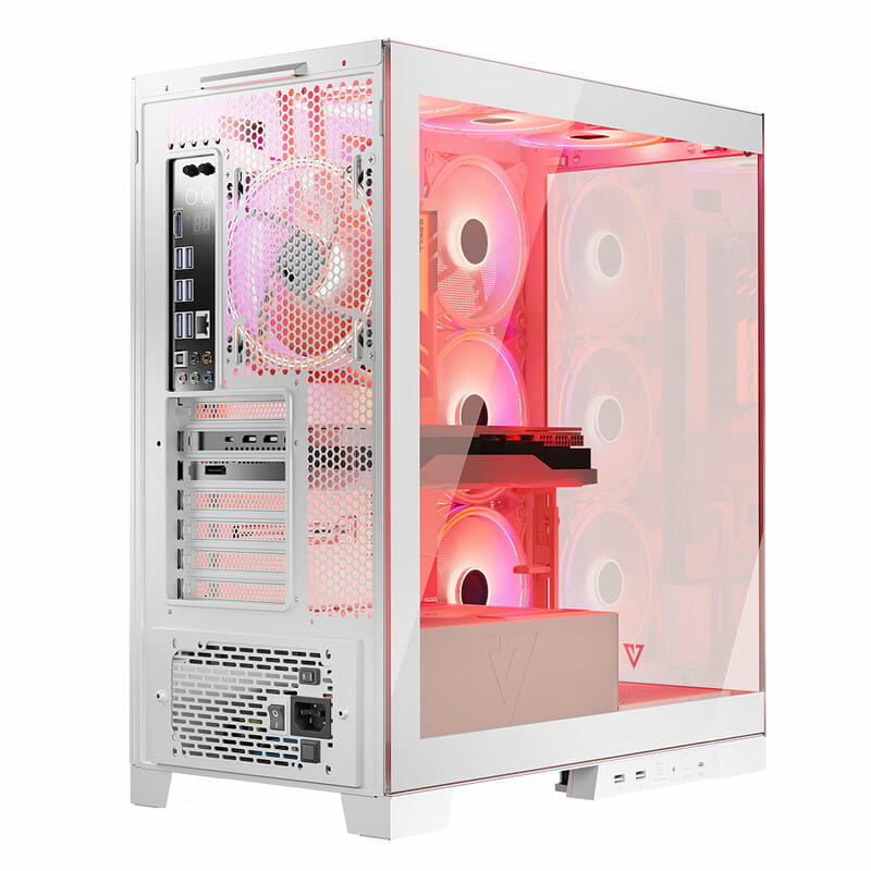 Корпус ModeCom Volcano Space Apex ARGB Midi White без БЖ (AT-SPACE-PG-20-000000-000)