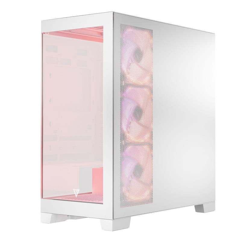 Корпус ModeCom Volcano Space Apex ARGB Midi White без БЖ (AT-SPACE-PG-20-000000-000)