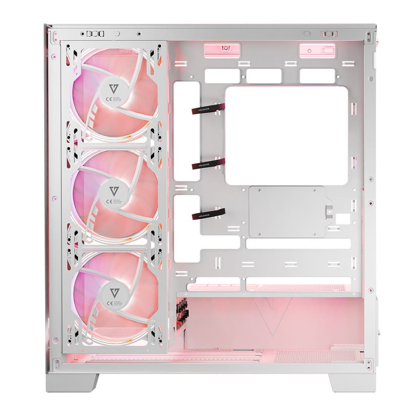 Корпус ModeCom Volcano Space Apex ARGB Midi White без БЖ (AT-SPACE-PG-20-000000-000)