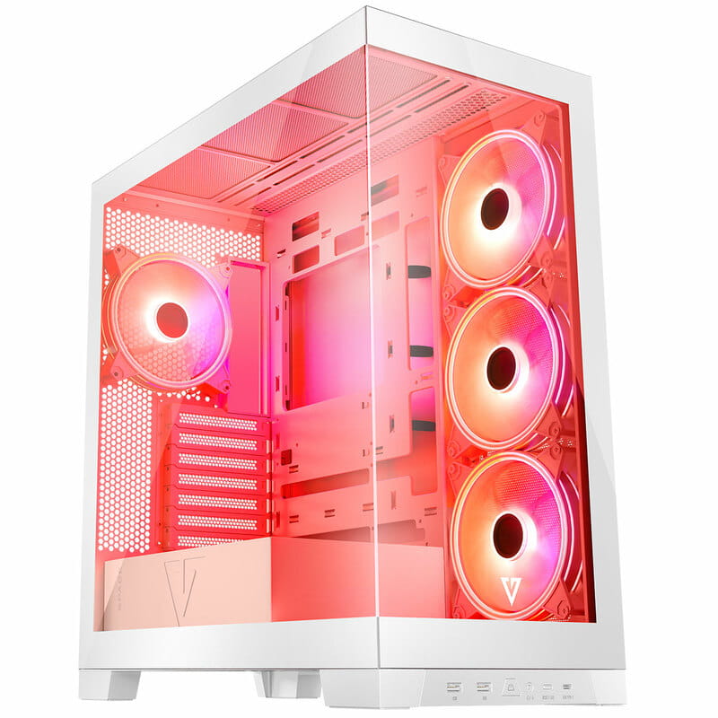 Корпус ModeCom Volcano Space Apex ARGB Midi White без БЖ (AT-SPACE-PG-20-000000-000)