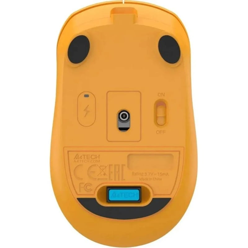 Миша бездротова A4Tech FG15CS Air2 Yellow