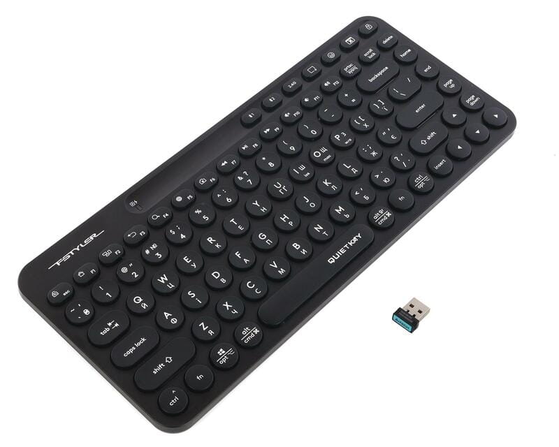 Клавіатура бездротова A4Tech FBK36C AS Black