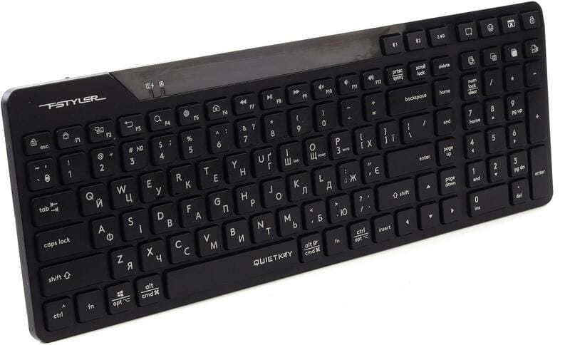 Клавіатура бездротова A4Tech FBK27C AS Black