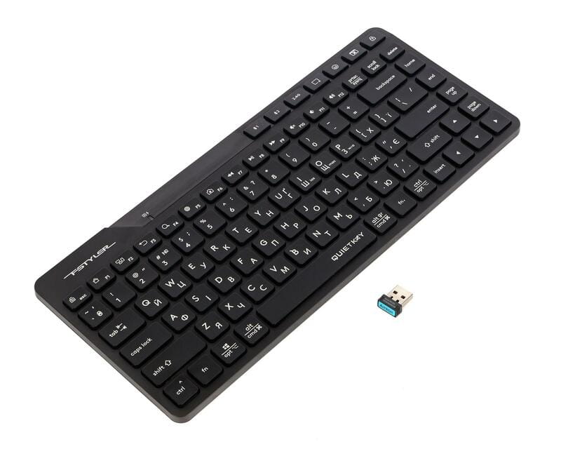 Клавіатура бездротова A4Tech FBK26C AS Black