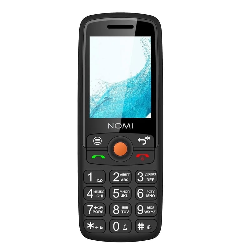 Мобiльний телефон Nomi i2440 Dual Sim Black