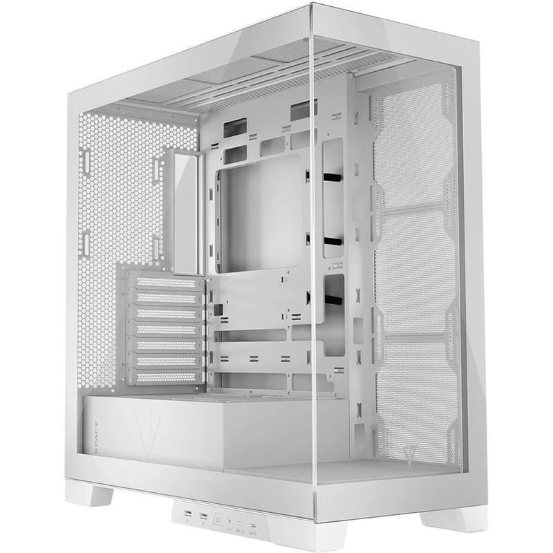 Корпус ModeCom Volcano Space Midi White без БП (AT-SPACE-PG-NF-20-000000)