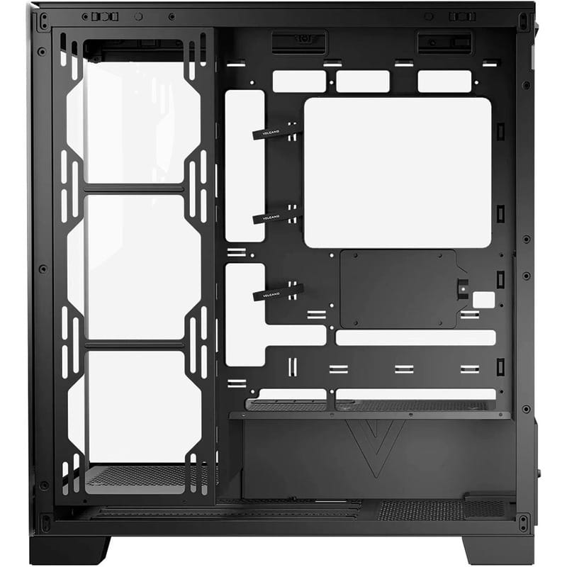 Корпус ModeCom Volcano Space Midi Black без БП (AT-SPACE-PG-NF-10-000000)