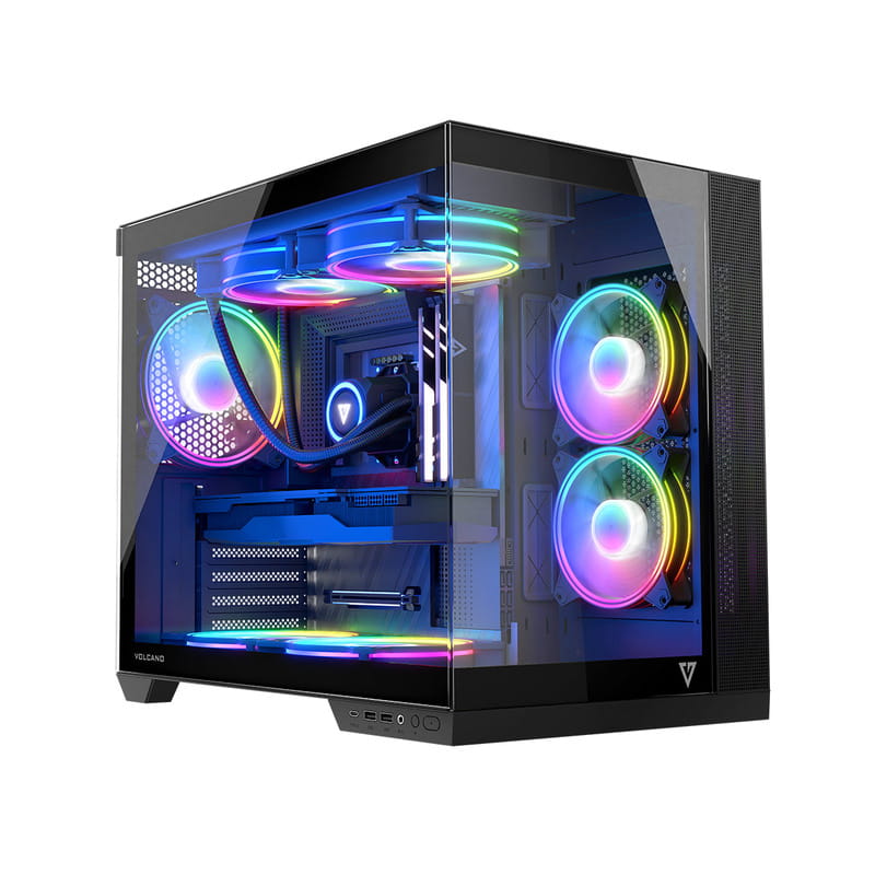 Корпус ModeCom Volcano Panorama Apex ARGB 7F Midi Grey без БЖ (AT-PANORAMA-7F-ARGB-10-00)