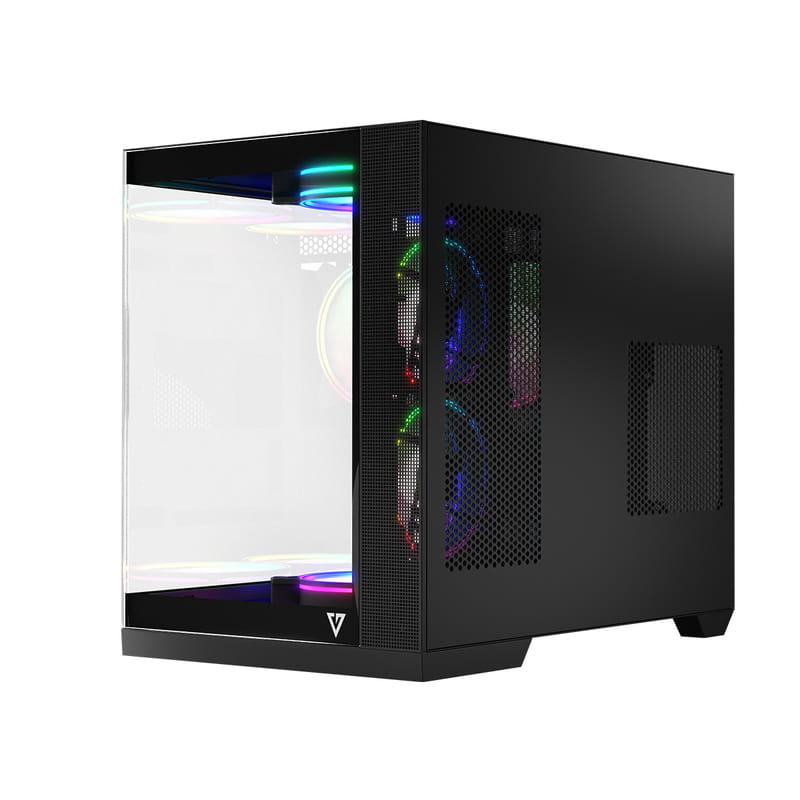 Корпус ModeCom Volcano Panorama Apex ARGB 7F Midi Grey без БЖ (AT-PANORAMA-7F-ARGB-10-00)