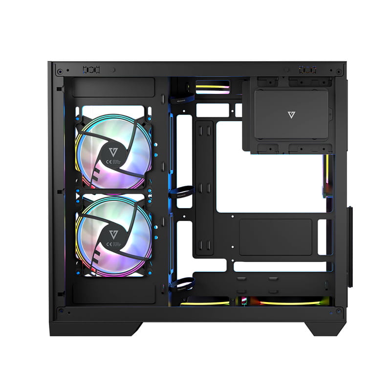 Корпус ModeCom Volcano Panorama Apex ARGB 7F Midi Grey без БЖ (AT-PANORAMA-7F-ARGB-10-00)