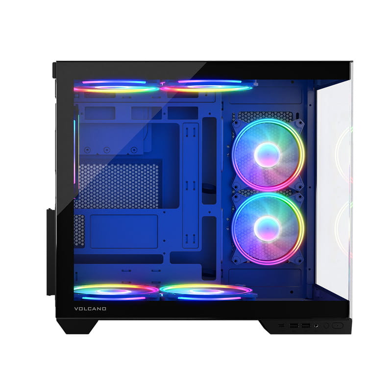 Корпус ModeCom Volcano Panorama Apex ARGB 7F Midi Grey без БЖ (AT-PANORAMA-7F-ARGB-10-00)