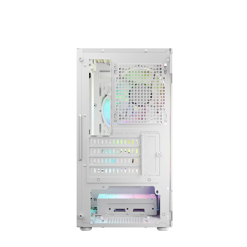 Корпус LogicConcept Portos ARGB Mini White без БП (AM-PORTOS-20-0000000-0002)