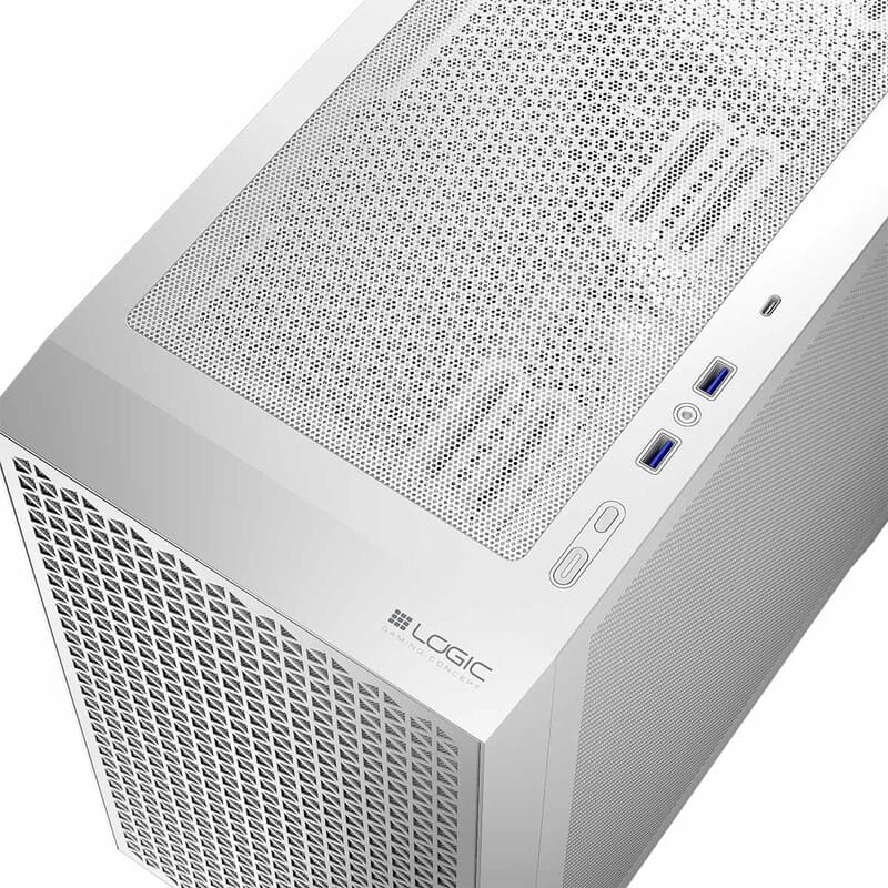 Корпус LogicConcept Dart Pro Mini White без БП (AM-DART-PRO-0000-20)