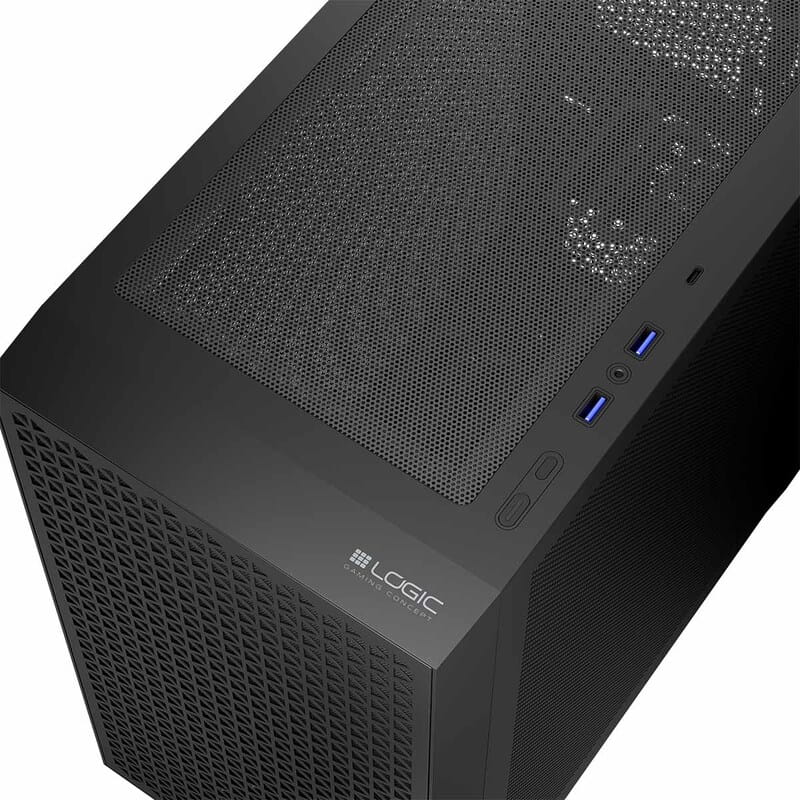 Корпус LogicConcept Dart Pro Mini Black без БЖ (AM-DART-PRO-0000-10)