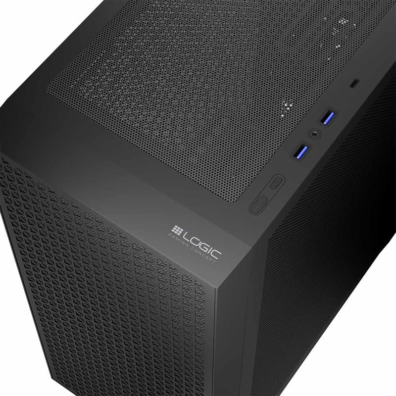 Корпус LogicConcept Dart Pro Midi Black без БЖ (AT-DART-PRO-0000-10)