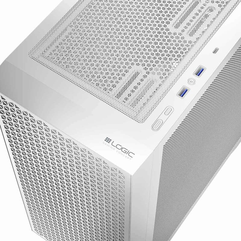 Корпус LogicConcept Dart Pro Midi White без БЖ (AT-DART-PRO-0000-20)
