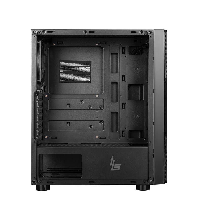 Корпус LogicConcept Agir Black без БП (AT-AGIR-MG-10-000000-0002)