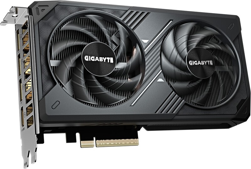 Видеокарта GF RTX 5060 8GB GDDR7 Windforce OC Gigabyte (GV-N5060WF2OC-8GD)
