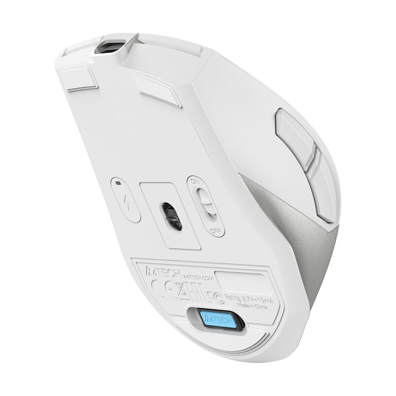 Миша бездротова A4Tech FB45CS Air2 Silver White