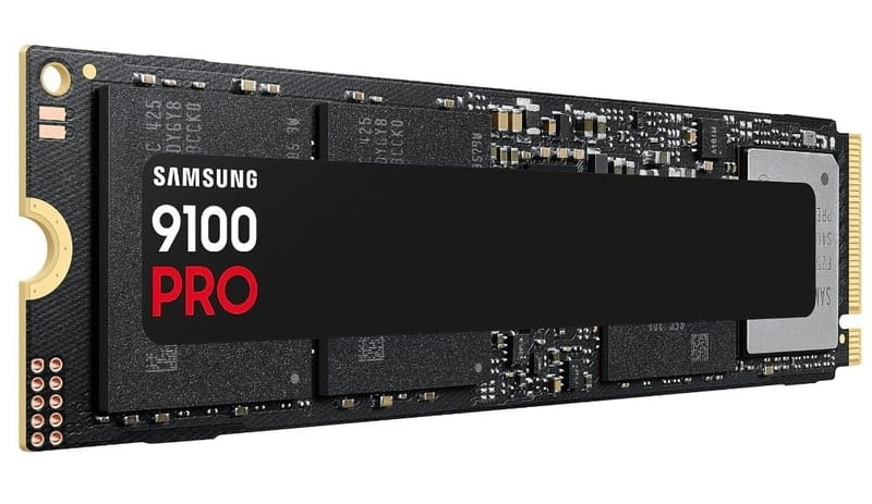 Накопитель SSD 4ТB Samsung 9100 Pro M.2 2280 PCIe 5.0 x4 NVMe V-NAND TLC (MZ-VAP4T0BW)