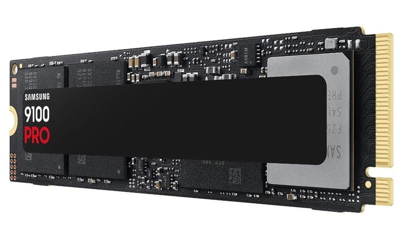 Накопитель SSD 4ТB Samsung 9100 Pro M.2 2280 PCIe 5.0 x4 NVMe V-NAND TLC (MZ-VAP4T0BW)