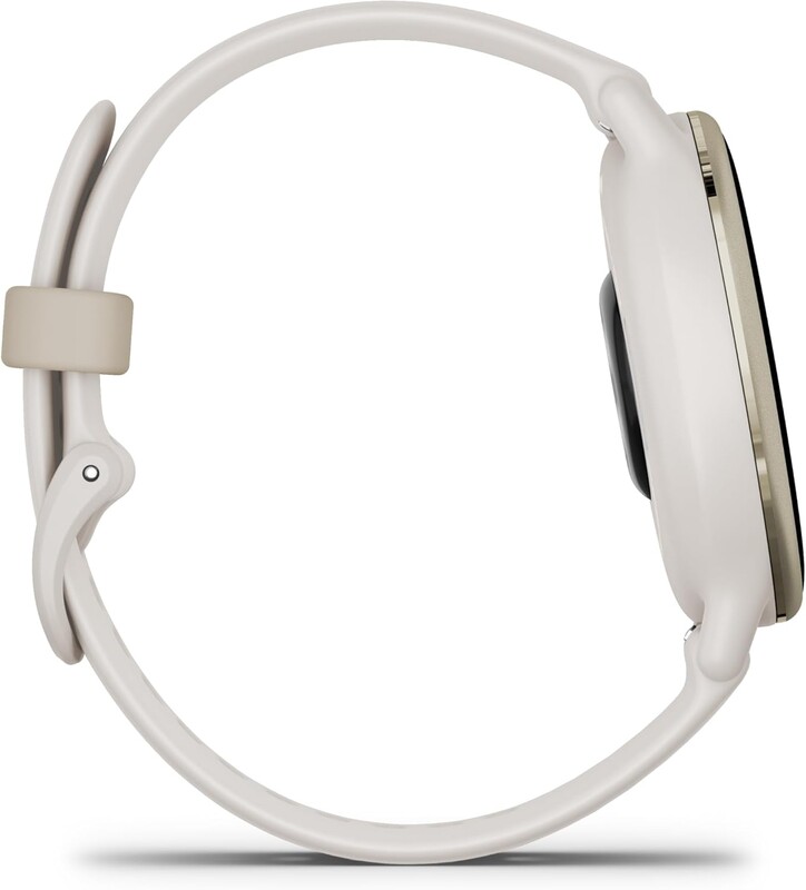 Смарт-годинник Garmin Vivoactive 5 Cream Gold Aluminum Bezel with Ivory Case and Silicone Band (010-02862-5B)