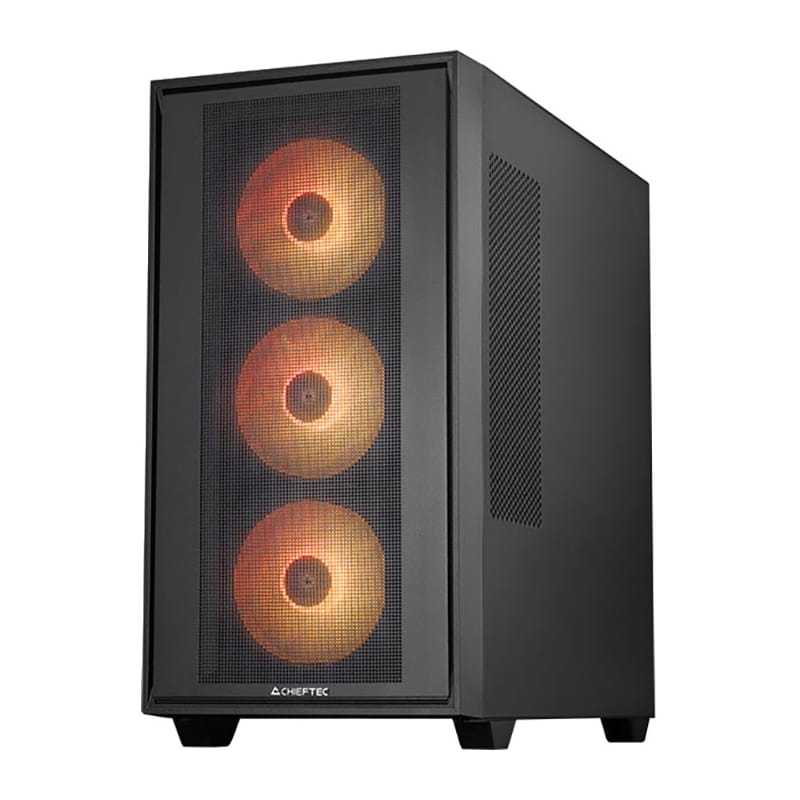 Корпус Chieftec Hunter 3 Black без БП (GS-03B-OP)