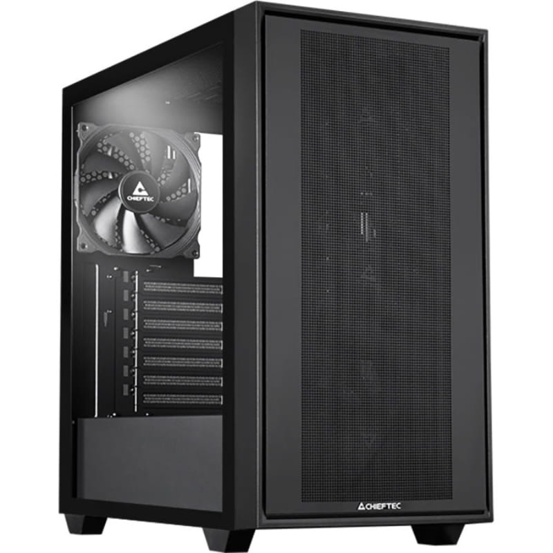 Корпус Chieftec Night Hunter Black без БП (GS-03B-BLK-OP)