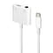 Фото - Адаптер Cablexpert USB Type-C - 3.5 мм/USB Type-C (M/F), 0.1 м, White (A-CM-3.5FP-01) | click.ua
