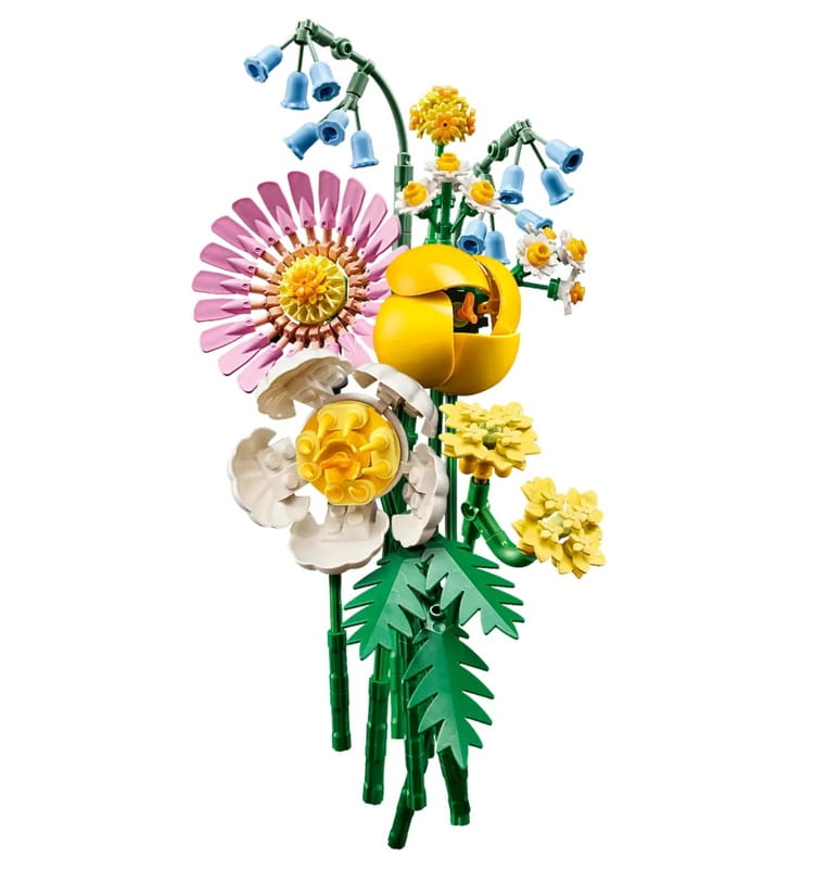 Конструктор LEGO Botanicals Миниатюрный солнечный букет (10347)