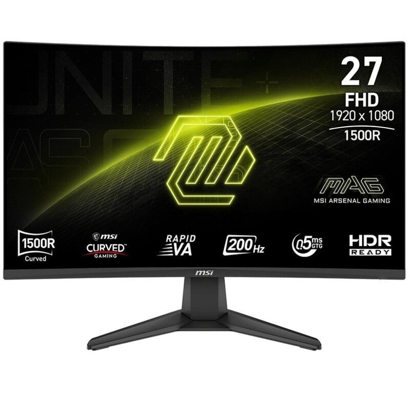 Монитор MSI 27" MAG 276CF E20 VA Black Curved 200Hz
